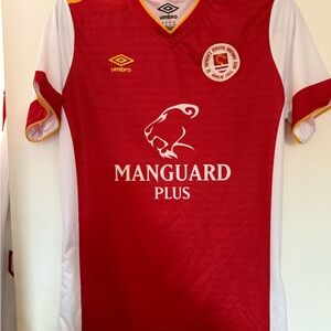 Saint Patrick’s Football Club Umbro Youth Red and White Jersey